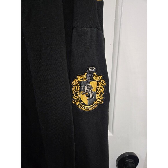 Harry Potter Hufflepuff Quidditch Sweater Sweatshirt With Pocket M - Picture 3 of 5